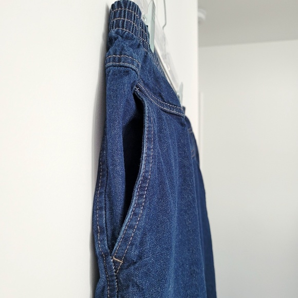Vintage 80s American Sweetheart Jeans High Rise Straight Leg Pull On Grandma 18P - Picture 7 of 15